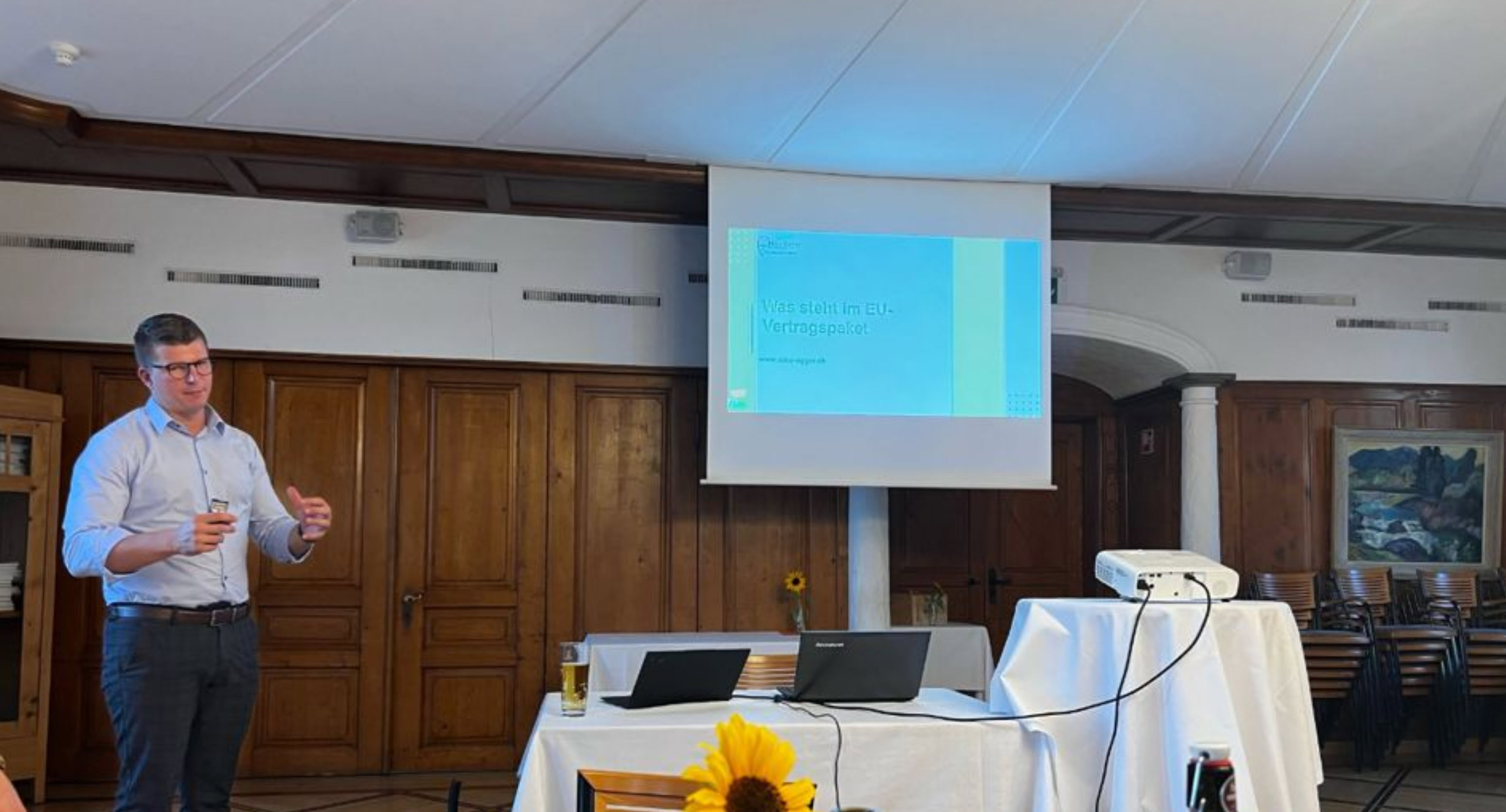 Mike Egger zum EU Rahmenvertrag